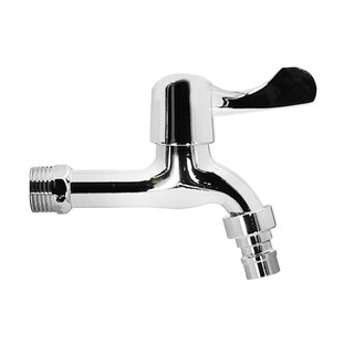 WALL FAUCET HONS BT1004 1-WAY CHROME ก๊อกล้างพื้น 1 ทาง HONS BT1004 ก๊อกล้างพื้น ก๊อกน้ำ ห้องน้ำ WALL FAUCET HONS BT1004