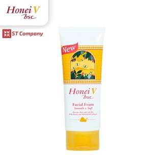 โฟมน้ำผึ้ง HONEI V BSC FACIAL FOAM 120 ml ฮันนี่ วี บีเอสซี เฟเชียลโฟม โฟม โฟมล้างหน้า สูตรยอดนิยม ทำความสะอาด ผิวหน้า