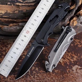 Browning Q9 มีดพับ มีดเดินป่า มีดพกพา เครื่องมือกลางแจ้ง เครื่องมือตั้งแคมป์ Folding Knife Outdoor Tool Camping Tactics