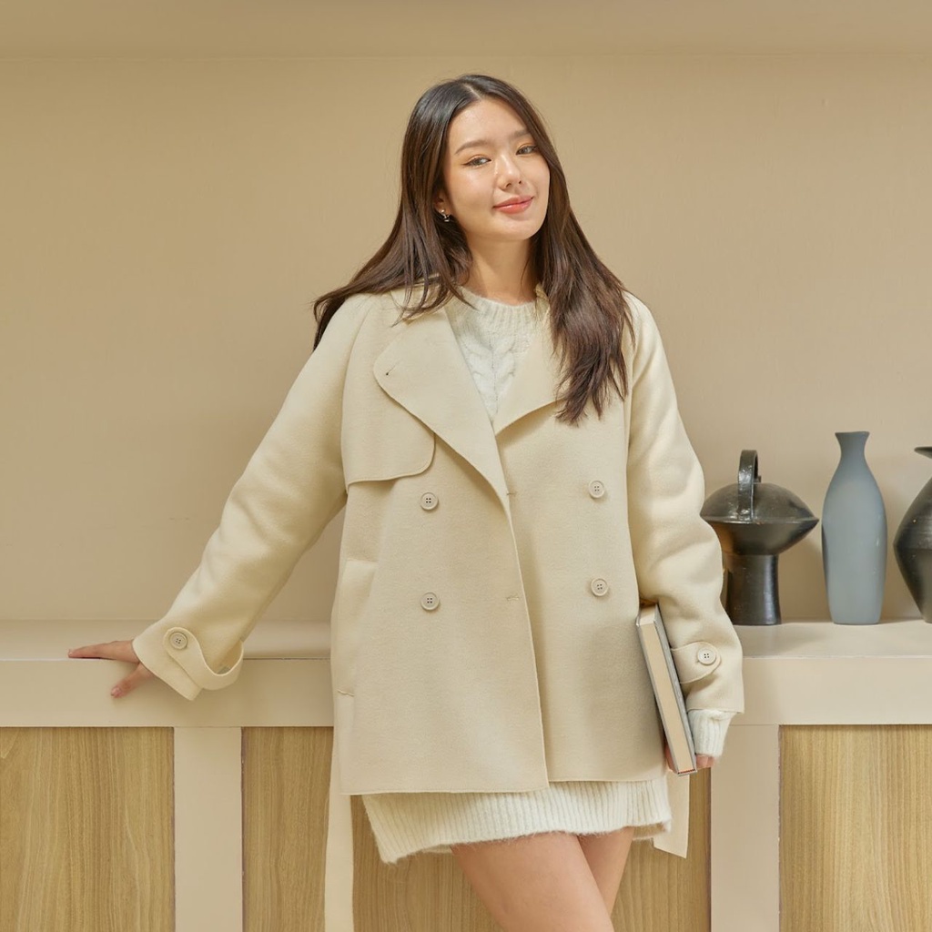MERINGUE SHORT COAT ( พร้อมส่งทุกสี )