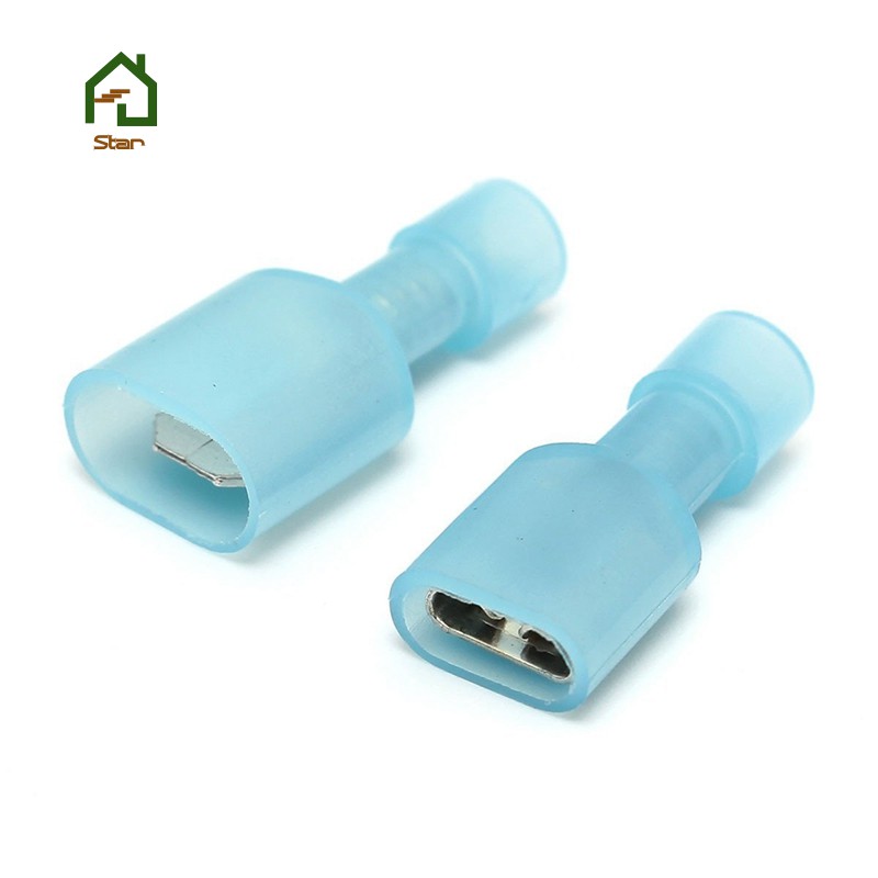 Red Fully Insulated Female electrical wire cable 12v Crimp Terminals