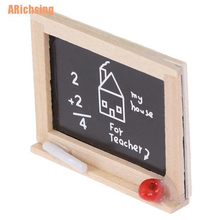 (Arichsing) กระดานดํา ขนาดเล็ก 1:12 สําหรับบ้านตุ๊กตา 1:12 Diy 1 ชิ้น