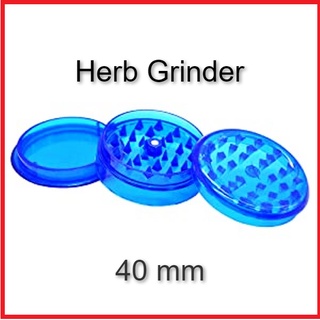 Grinder, plastic เครื่องบดสมุนไพร พลาสติก 40 มม. 3 ชั้น สุ่มสี จัดส่งไว  Herb grinder spice crusher, 420, 40 mm, 3 layer