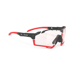 Rudy Project รุ่น Cutline Carbonium / Impactx Photochromic 2 Red เลนส์เซฟตี้ปรับสีอัตโนมัติ แว่นกันแดดทรงสปอร์ต