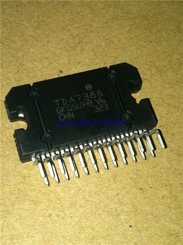 2 ชิ้น/ล็อต TDA7388 ZIP25 TDA7388A ZIP 7388A ZIP-25 42W quad bridge รถวิทยุเครื่องขยายเสียงใหม่และต้