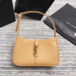 พรี​ Ysl Yves Saint Laurent Le5A7 Bag กระเป๋าสะพายไหล่ 657228 หนังแท้ กระเป๋าแฟชั่น