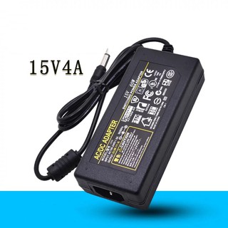 AC 100-240V Converter Adapter DC 5.5 x 2.5MM 15V 4A 4000mA Charger