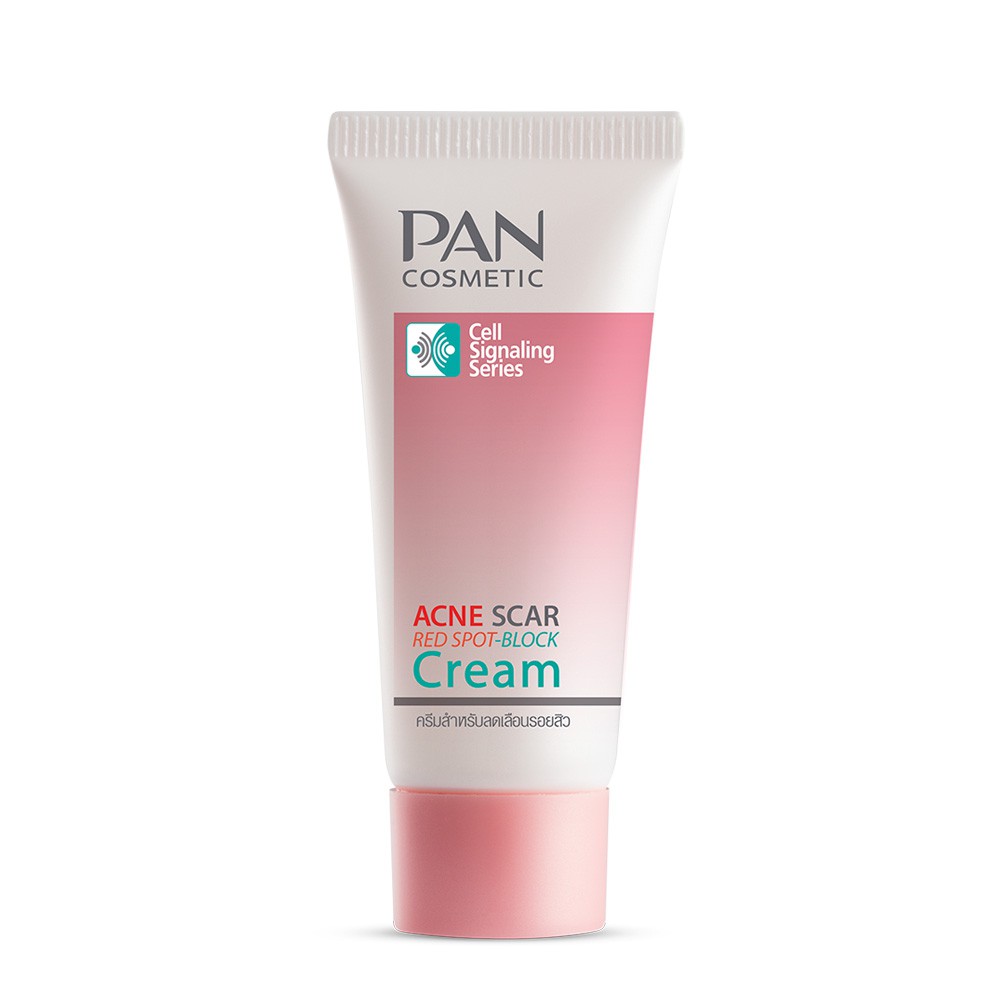 Pan Cosmetic ผลิตภัณฑ์ดูแลปัญหารอยแดง รอยดำจากสิว Pan Acne Scar Cream 10g.