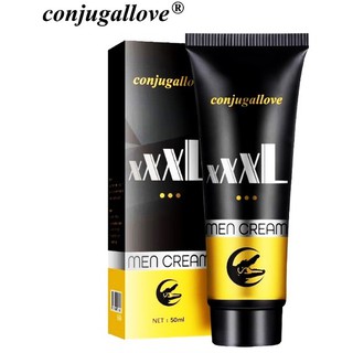 สุดคุ้ม เซต 3  ชิ้น ครีมนวดเพิ่มขนาดน้องชายสำหรับสุภาพบุรุษ  CONJUGALLOVE XXXL CREAM FOR MEN 50ml. เห็นผล 100%