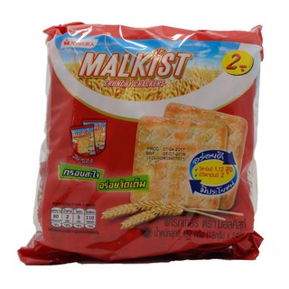 Malkist Cracker 432g  มัลคิสท์ แครกเกอร์ 432 กรัม แพ็ค 3 ชิ้น