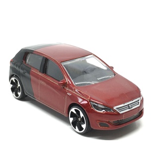 Majorette Peugeot 308 GT - Red/Black Color /Wheels 5LTS2T /scale 1/58 (3 inches) no Package