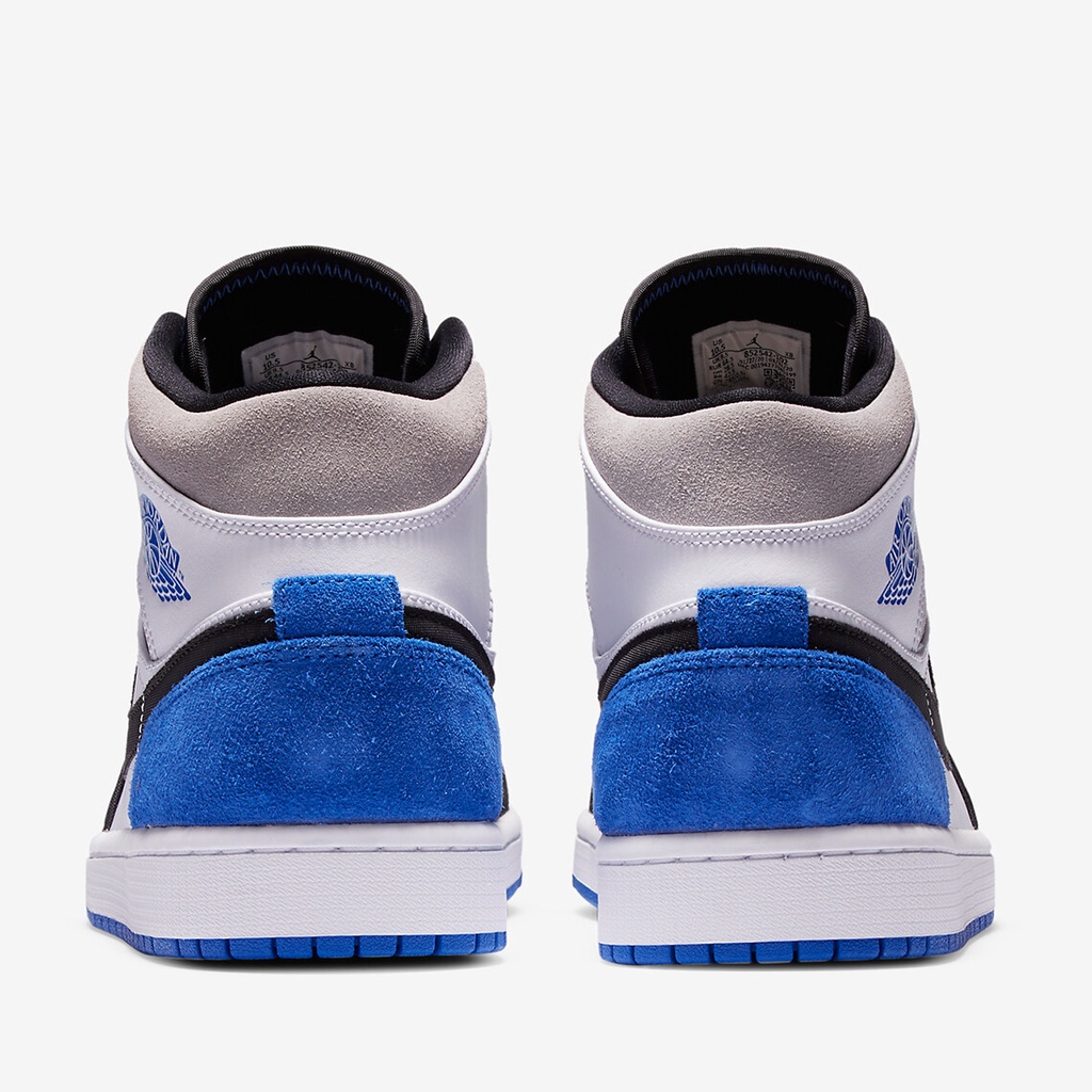 Nike Air Jordan 1 Mid SE-blue black men's casual shoes classic fashion-black/blue