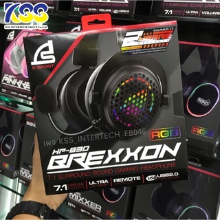 (หูฟัง เกมส์มิ่ง) SIGNO E-Sport 7.1 Surround Sound Gaming Headphone รุ่น BREXXON HP-830 (Black) รับประกันสินค้า 2 ปี