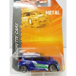 รถเหล็ก Majorette Ford Fiesta WRC (ลอดช่องกระโปรงหน้าสีฟ้า)​