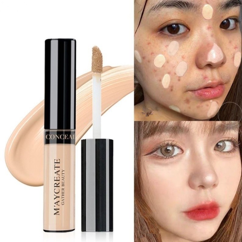 [ ของแท้100% พร้อมส่ง ] Maycreate Concealer 1.4ml / 5ml คอนซีลเลอร์ ปกปิดรอยคล้ําใต้ตา