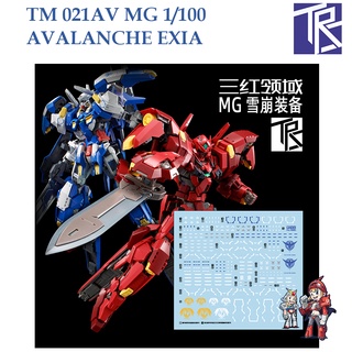 ดีคอลน้ำ [TRS] TM021AV s AVANLANCHE EXIA MG 1/100 WATER DECAL TM 021AV TM 021 AV