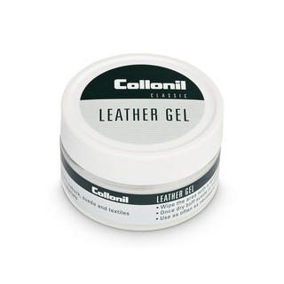 Collonil Leather Gel 50ml โคโลนิลเจลน้ำยากันน้ำสำหรับหนังเรียบ,หนังกลับ สำหรับรองเท้าและกระเป๋า