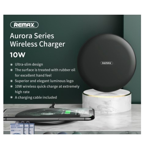 Remax RP-W18 Infinite Series 10W Smart Wireless Fast Charger