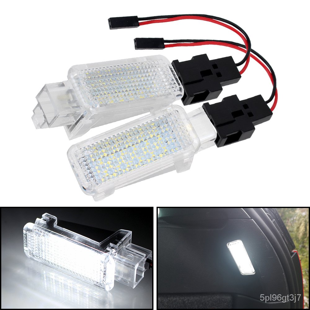 2 Pezzi Luci LED Per Bagagliaio Skoda – 6000K Super Luminose Per Octavia, Fabia, Superb, Kodiaq E Altri