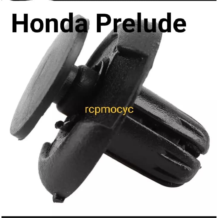หมุดยึด กิ๊บล็อค หมุด กันชนหน้า ซุ้มล้อ บังโคลน   สำหรับ Honda Prelude ขนาดรู8มม. ราคาตัวละ