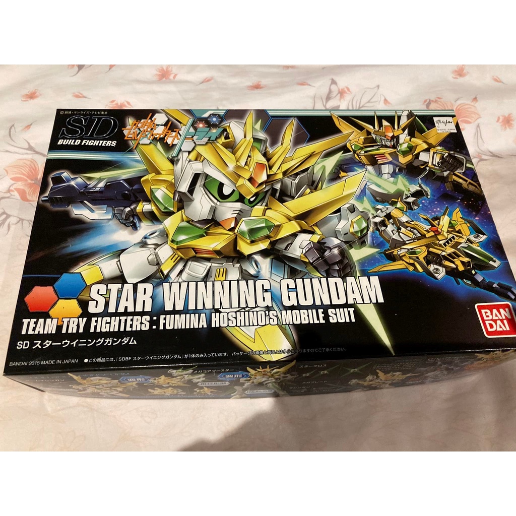 พลาโม HG1/144 Star Winning Gundam /Gundam Build Fighter Try
