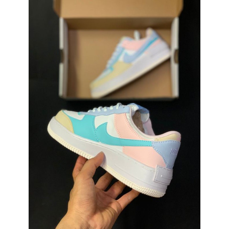 pastel colored air forces