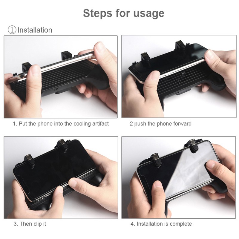 เกมแพด:UBG Mobile Game Controller Gamead Joystick for hone Trigger Aim ...