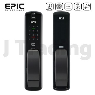 [EPIC] EF-P8800K (ฟรี ติดตั้งใน) Bluetooth ลายนิ้วมือ อิเล็กทรอนิกส์ล็อค กลอนประตูดิจิตอล