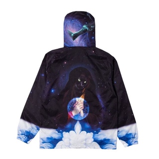 SLUM LTD - RIPNDIP Galaxy Gypsy Anorak Black