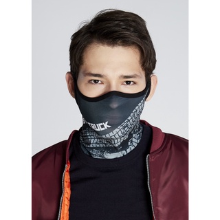 M1 Air Mask โม่งพิเศษรุ่นสวมหู ผ้ายืด 4 ทิศทาง ป้องกันยูวี 98% พิมพ์ลายกราฟฟิก