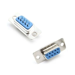 ชุดหัวประกอบ DB-9 DB9 ,DB15 ,DB25 Male Female Connector with socket D-Sub 9 pin PCB Connectorเปลือกโลหะ เปลือกเหล็ก VGA