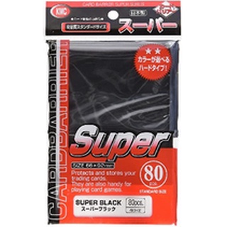 OA kmc--9266supblack KMC 92x66 Super Black KMC Card Protector Standard Size kmc--9266supblack 4521086001010