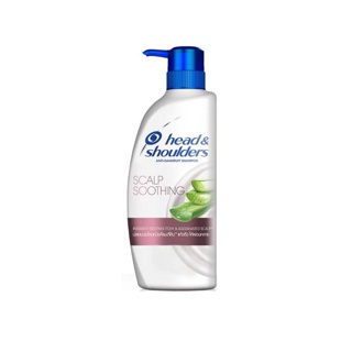 Head&Shoulders แชมพูขจัดรังแค เฮดแอนด์โชว์เดอร์ สูตรผสานว่านหางจระเข้ 410มล. Anti Dandruff Shampoo Scalp Soothing 410ml