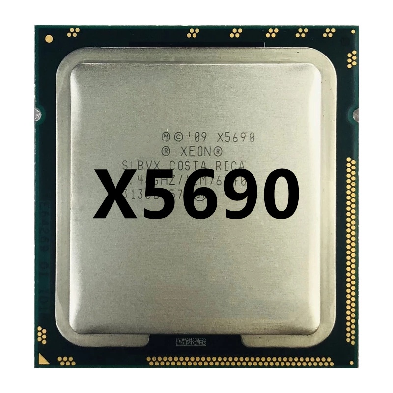 โปรเซสเซอร์ CPU X5690 3.4 GHz หกคอร์ สิบสองเธรด 12M 130W LGA 1366