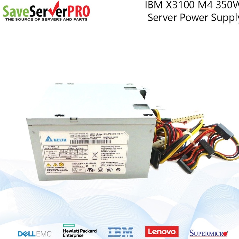 IBM X3100 M4 350W Server Power Supply
