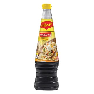 แม็กกี้ 680ml ซอสปรุง อาหาร ซอสปรุงอาหารตราแม็กกี้ ซอสถั่วเหลืองสูตรผัดกลมกล่อม (ฝาเหลือง)