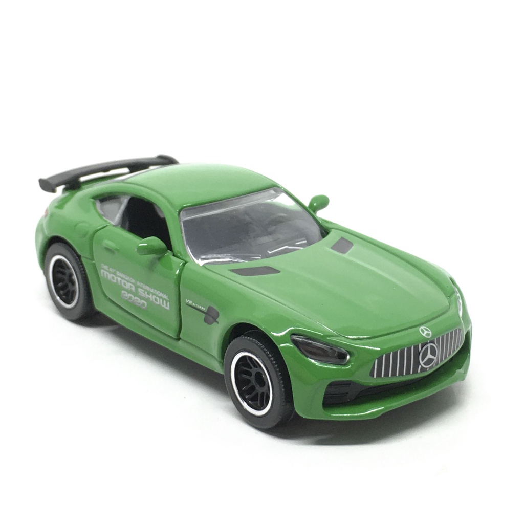 Majorette Mercedes Benz AMG GT R - BKK Motorshow - Green Color /Wheels D6SBCL /scale 1/61 (3 inches)