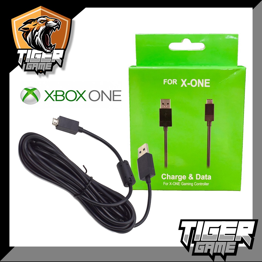 XBox One Charge & Data สาย xbox one ยาว 2.7 เมตร (สายชาร์จจอย Xbox One)(USB for Xbox One Controller)