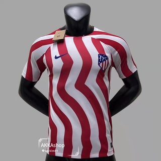 Atletico Madrid เสื้อ แอตเลติโก มาดริด เสื้อฟุตบอล Home เสื้อบอล 22-23 เกรด AAA ขนาด S-2XL เสื้อผู้ชาย เสื้อกีฬา