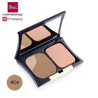 [ตลับจริง] แป้งผสมรองพื้น BSC BIO - PERFECT POWDER SPF 20 PA++ C4 ผิวเข้ม ตัวจริง 10 กรัม แป้ง ผิวสวยเนียน รองพื้น