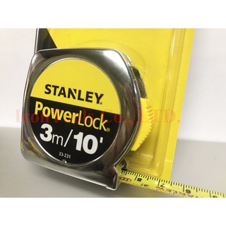 ตลับเมตร STANLEY รุ่น POWER LOCK (3m/10)