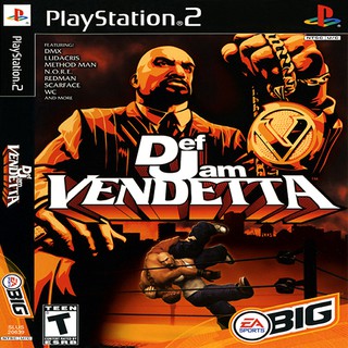 แผ่นเกมส์ PS2 (คุณภาพ) Def Jam Vendetta