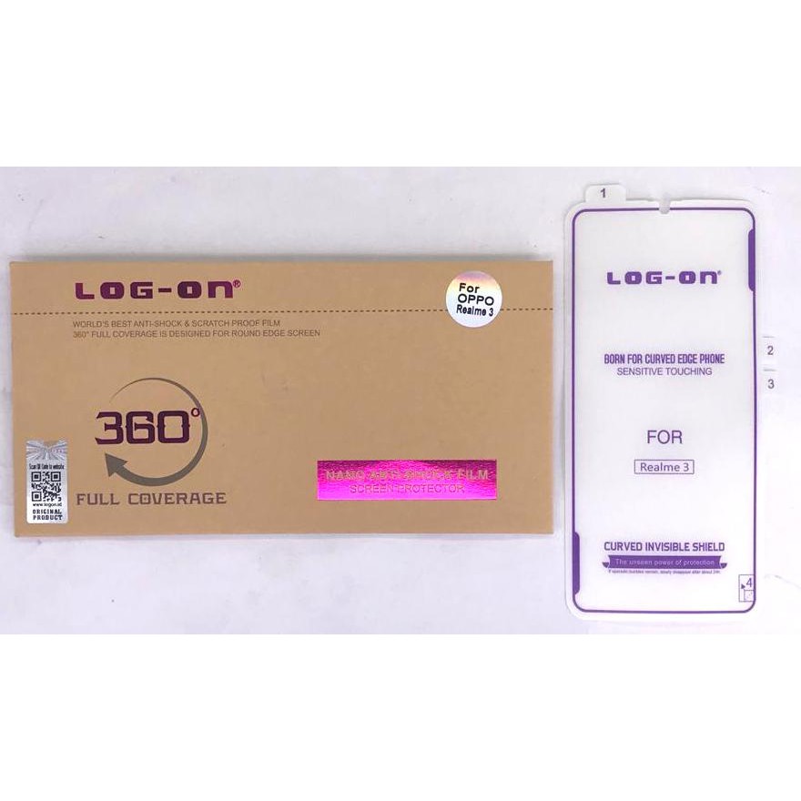 LOG ON ANTISHOCK REALME 3 ANTI SCRATCH JELLY