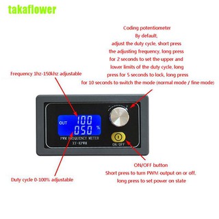 Takaflower xy - kpwm 1 - ช่องสัญญาณ 1 hz - 150 khz pwm