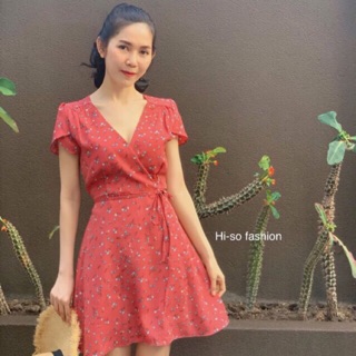 🌸 Korea petal dress เดรสลายดอก น่ารัก