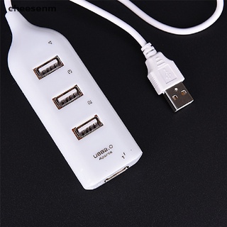 [cheesenm] อะแดปเตอร์ฮับ USB 2.0 ความเร็วสูง 4 พอร์ต สําหรับคอมพิวเตอร์ PC แล็ปท็อป HG