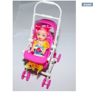 【DIY】ตุ๊กตาเคลลี่ รถเข็นเด็ก / BabyWalker / ของเล่นบ้านแฟนตาซี / แกล้งทําเป็นเล่นเกม