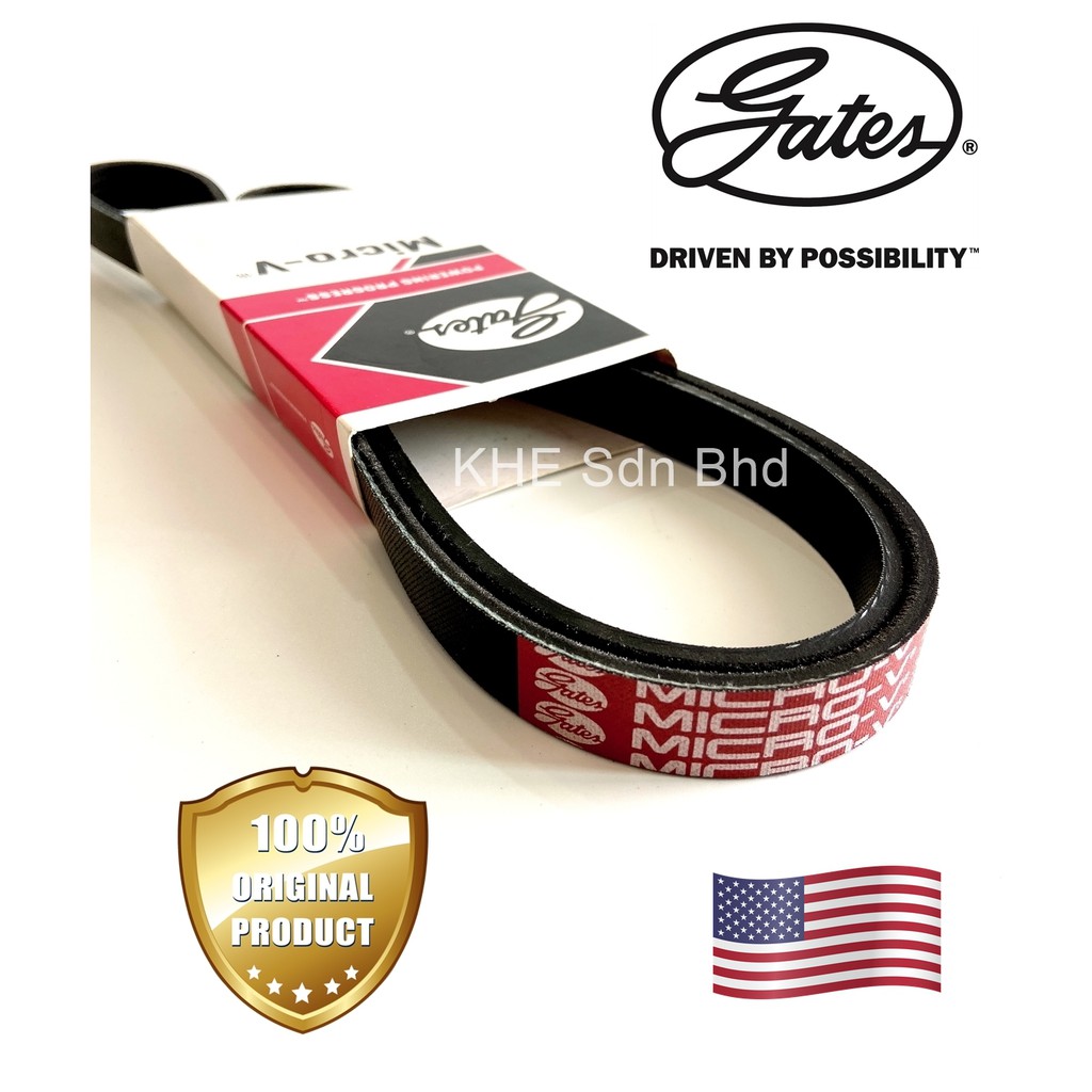 Isuzu DMax (2014 ปี) - 7PK1070 Gates V Belt Fan Belt Kereta 7PK 1070
