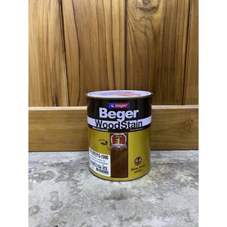 สีย้อมไม้เบเยอร์ สีย้อมไม้ เบเยอร์ Beger Woodstain ขนาด0.946 (1/4กล)