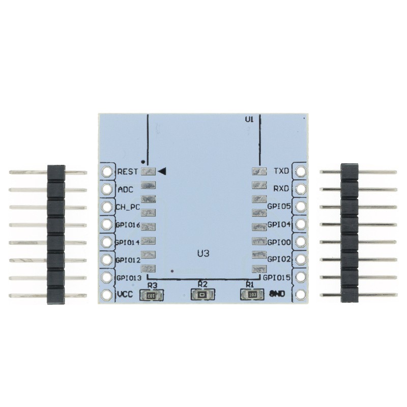 แผ่นอะแดปเตอร์โมดูล WIFI อนุกรม สําหรับ ESP-07, ESP-12E, ESP-12F ใช้กับ arduino